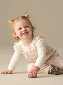 Salopette et body Angel & Rocket Nellie imprimé animal en velours côtelé