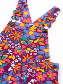 Salopette Frugi Frida violette évasée