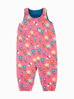Salopette Frugi Helen bleue réversible