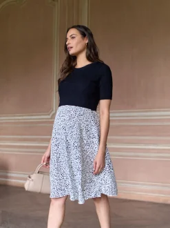 Seraphine Robe haut en maille Grossesse et Allaitement