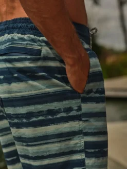 Short de bain FatFace rayé