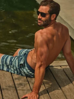 Short de bain FatFace rayé