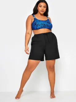 Short de bain Yours Curve à cordon de serrage