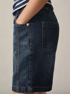 Short en jean Reiss Petra longueur genou