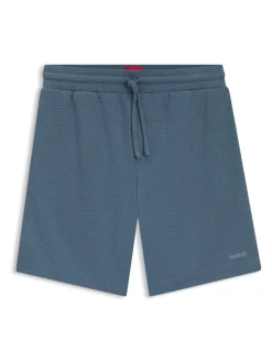 Short HUGO gaufré à logo