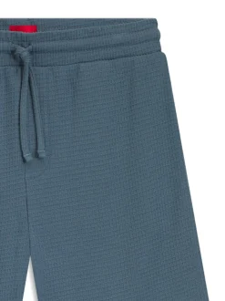 Short HUGO gaufré à logo