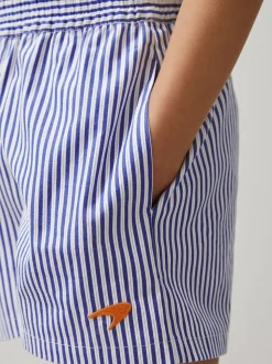 Short rayé en coton Reiss Lella McLaren F1 Team