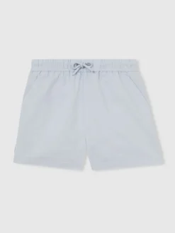 Short Reiss Cleo à cordon de serrage en coton et lin