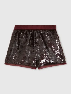 Short Reiss Spence à sequins