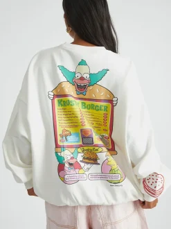 Skinnydip The Simpsons x Krusty Burger Sweat-shirt
