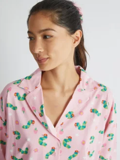 Skinnydip The Very Hungry Caterpillar x Skinnydip pyjama ensemble rose