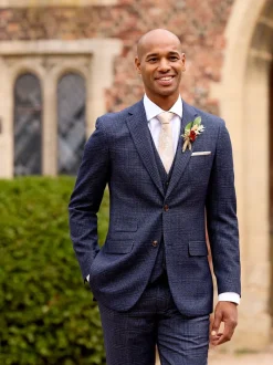 Skopes Coupe sur mesure Woolf Check Suit : Veste