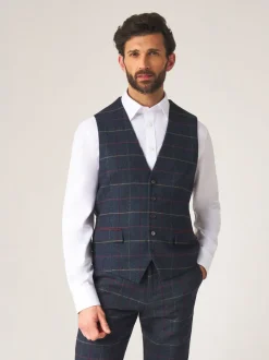 Skopes Doyle Tweed Wool Blend Coupe sur mesure Suit Gilet