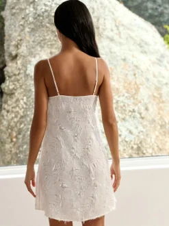 Slip de mariée B by Ted Baker ivoire à plumes