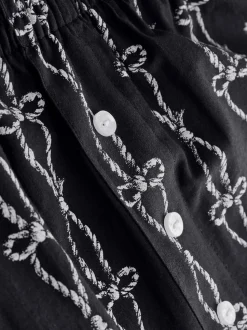 Slogan marron chocolat - Ensemble pyjama short