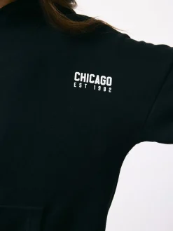 Slogan noir - Sweat à capuche (3-16 ans)