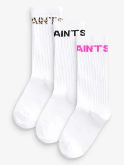 SmallSaints Filles Logo Chaussettes 3 Lot