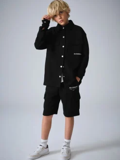 smALLSAINTS Sweat Veste-chemise T-shirt et Shorts 3 Pieces Ensemble