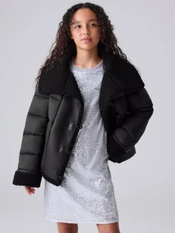 smALLSAINTS Veste aviateur rembourrée