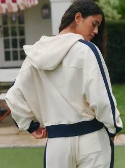 soi-même. Haut en polaire à col zippé