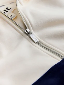 soi-même. Haut en polaire à col zippé