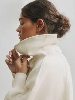 soi-même. Sweat-shirt à col zippé