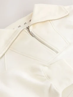 soi-même. Sweat-shirt à col zippé