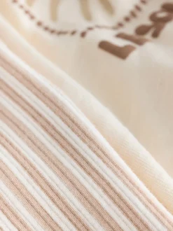 Soleil écru - Ensemble t-shirt à manches courtes et short cycliste (3mois7ans)