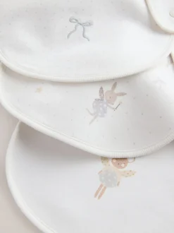 Souris écru à fées - Bébé BIBS 3 Pack