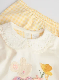 Souris écru à fées - Haut à manches longues et Leggings BÉBÉ Ensemble 2 Pieces (0mois-2ans)