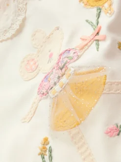 Souris écru à fées - Haut à manches longues et Leggings BÉBÉ Ensemble 2 Pieces (0mois-2ans)