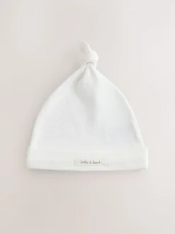 Souris écru à fées - Lot de 3 bonnets bébé noués (0mois-2ans)