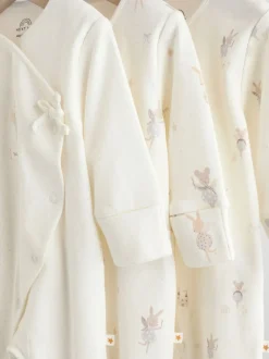 Souris écru à fées - Lot de 3 dors-bien bébé (0-2ans)