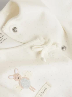 Souris écru à fées - Lot de 3 dors-bien bébé (0-2ans)