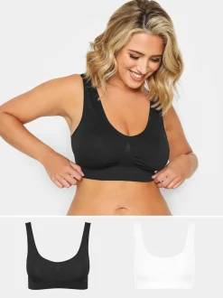 Soutien-gorge sans couture rembourré Yours Curve 2 Pack