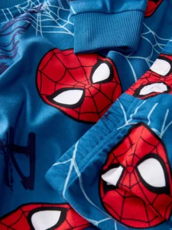 Spiderman bleu marine - Pyjama simple en polaire confortable avec licence (12mois10ans)