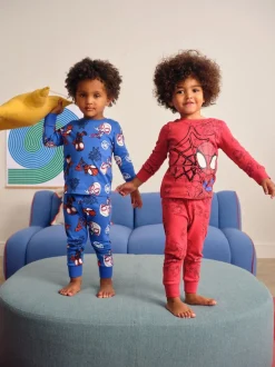 Spidey rouge - Lot de 2 pyjamas Snuggle sous licence (9mois -10ans)