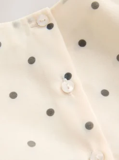 Spot Ecru - Robe à nœud (3mois à8ans)