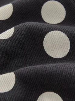 Spot Monochrome - Leggings évasés à côtes (3mths-7yrs)