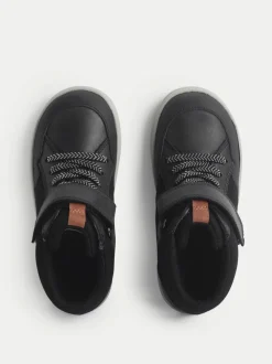 Start-Rite Orbit Bottes/Bottines décontractée à bande déchirée pour enfant Noir Bottes/Bottines