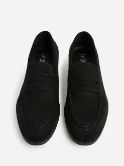 Suede noire - Mocassins Linzi Aurelio Penny
