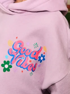 Sweat à capuche Eleanor Bowmer violet lilas