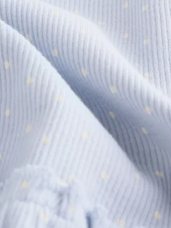 Tache bleue - Ensemble haut à manches longues et legging bébé (0mois-2ans)