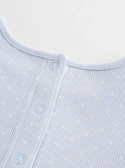 Tache bleue - Ensemble haut à manches longues et legging bébé (0mois-2ans)