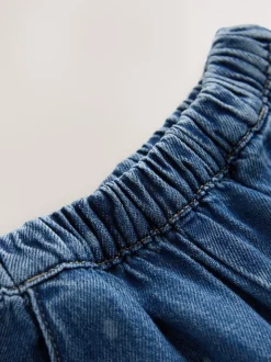 Tache bleue - Jean barrel Pullon (3mois à7ans)