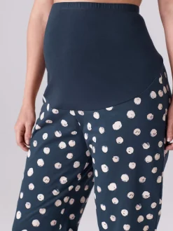 Tache de marine - Maternité Manches longues Pyjama
