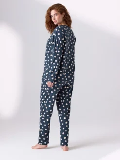 Tache de marine - Maternité Manches longues Pyjama