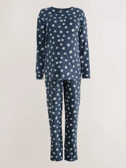 Tache de marine - Maternité Manches longues Pyjama