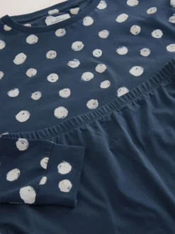 Tache de marine - Maternité Manches longues Pyjama