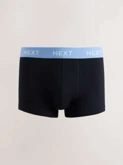 Taille bleue/verte/jaune - Boxers hipsters riches en coton mélangé